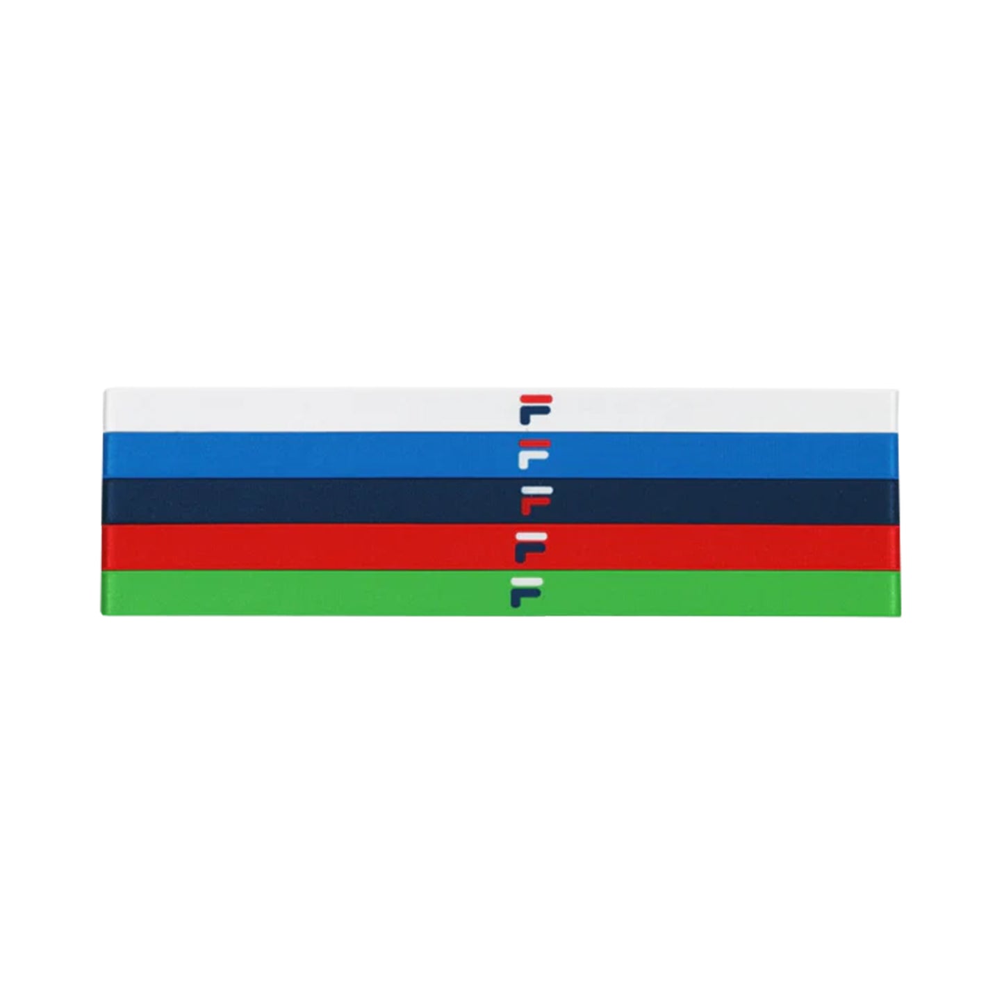 Fila Millie Hoofdband Unisex - wit, donkerblauw Fila Millie Hoofdband Unisex - wit, donkerblauw