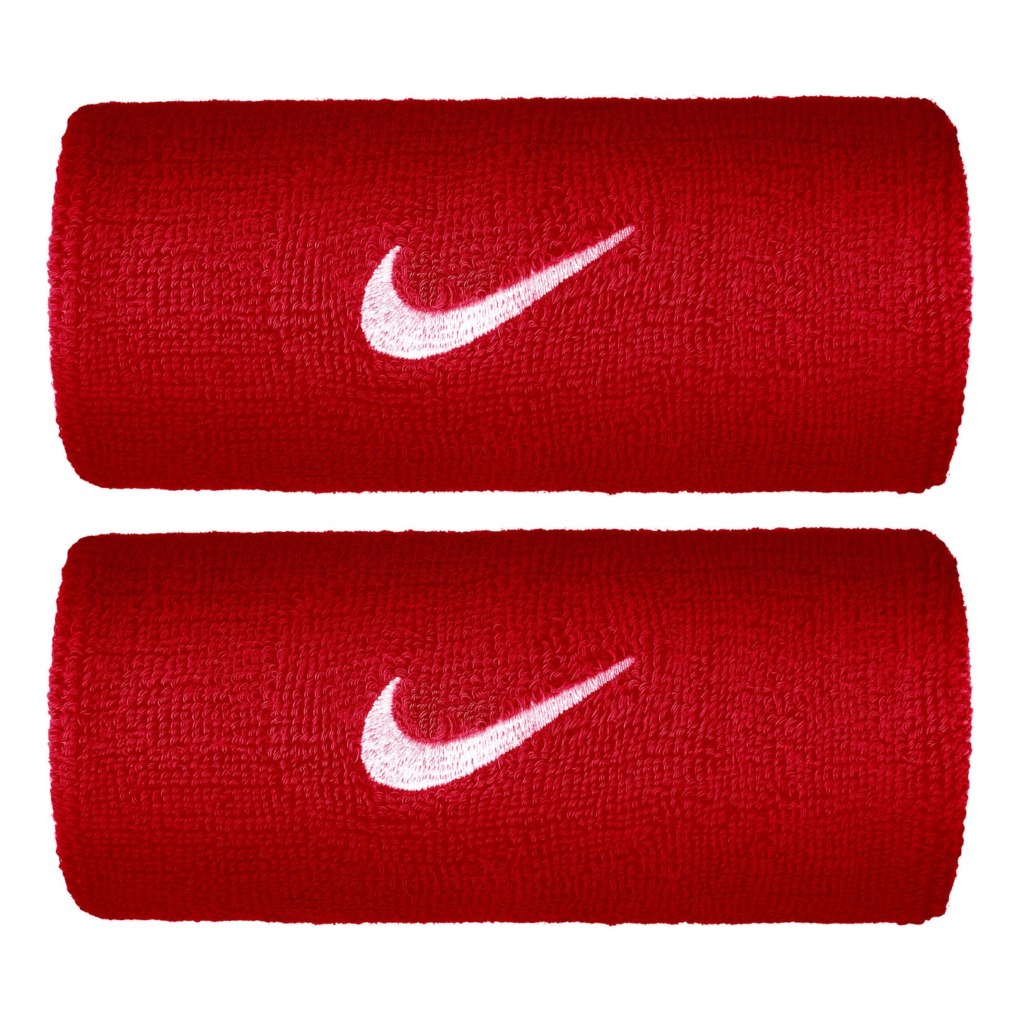 Nike Premier DW Zweetband Verpakking 2 stuks lang - rood, wit Nike Premier DW Zweetband Verpakking 2 stuks lang - rood, wit