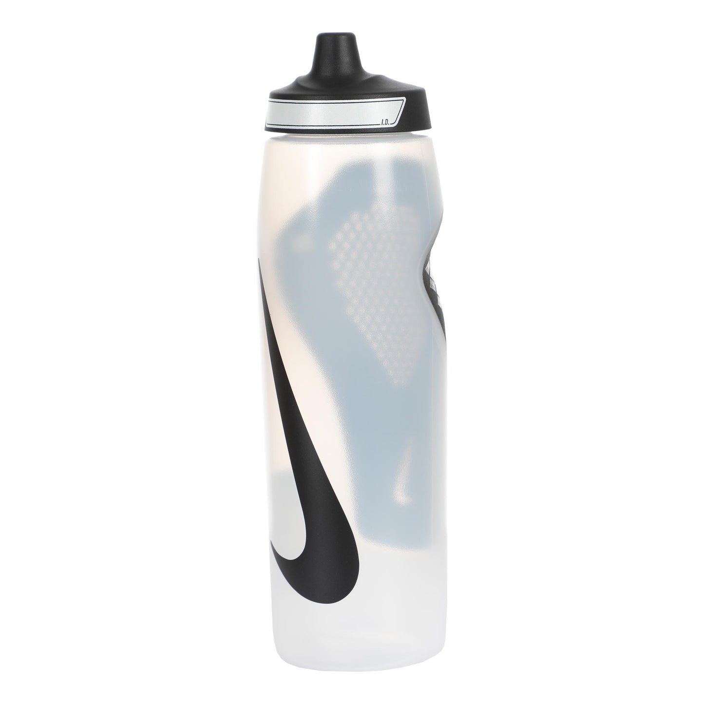 Nike Refuel Grip 946ml Gourde-Transparent, Noir Nike Refuel Grip 946ml Gourde-Transparent, Noir