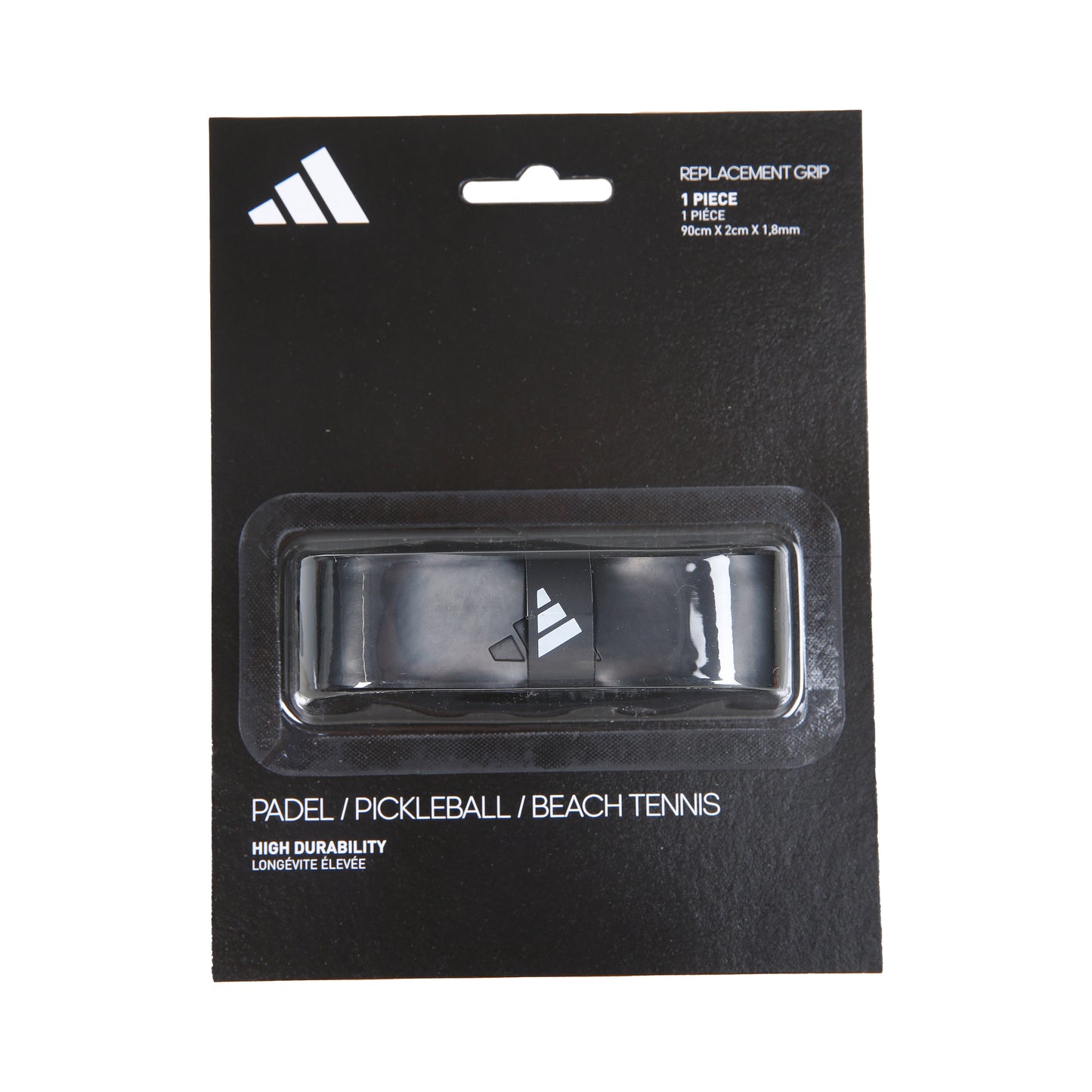adidas Replacement Grip Pack 1 Unité-Noir adidas Replacement Grip Pack 1 Unité-Noir