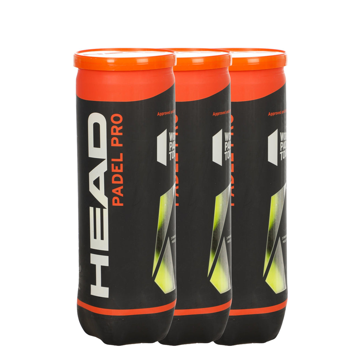 HEAD 3x verpakking 3 stuks Padel Pro HEAD 3x verpakking 3 stuks Padel Pro