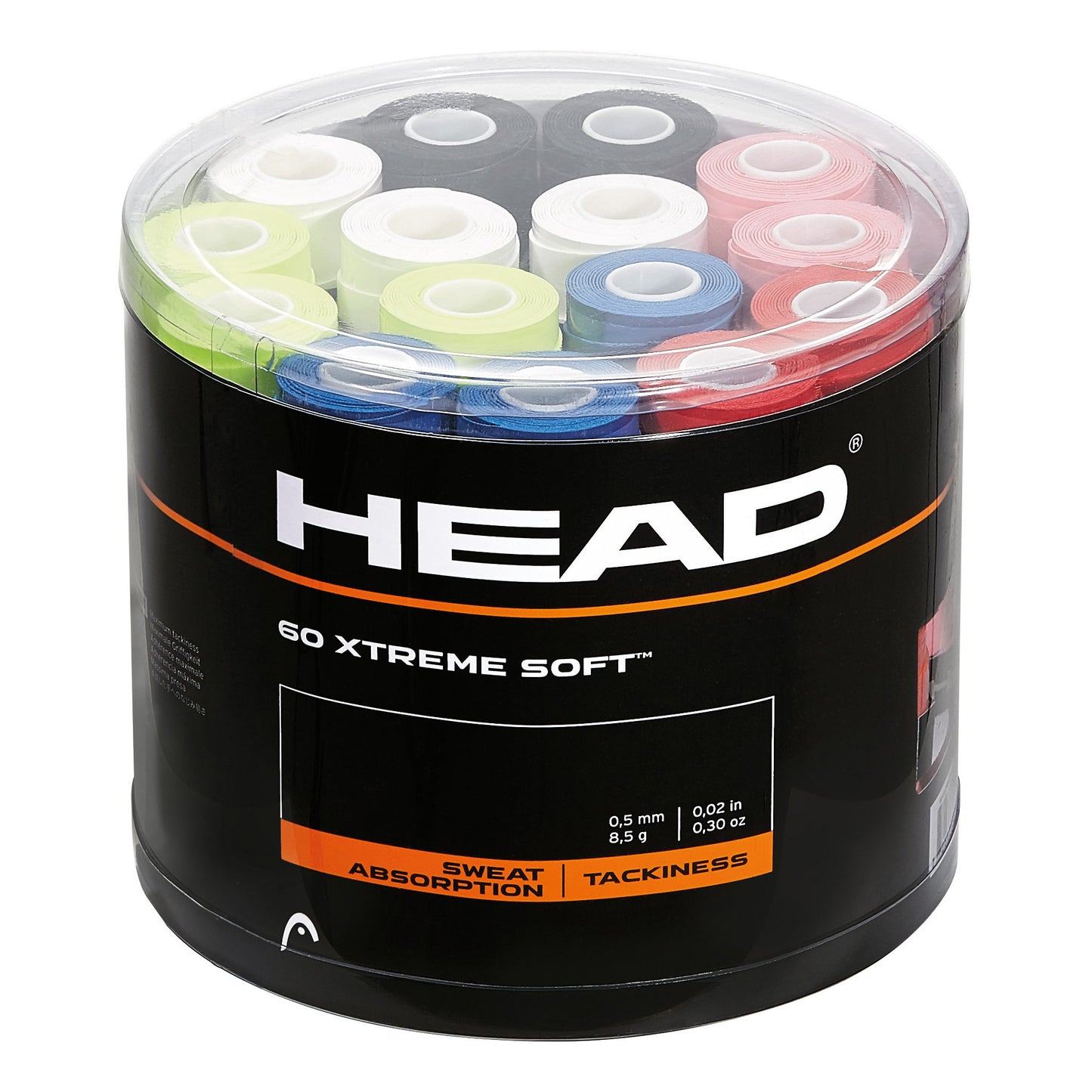 HEAD Xtreme Soft Verpakking 60 Stuks-Veelkleurig HEAD Xtreme Soft Verpakking 60 Stuks-Veelkleurig