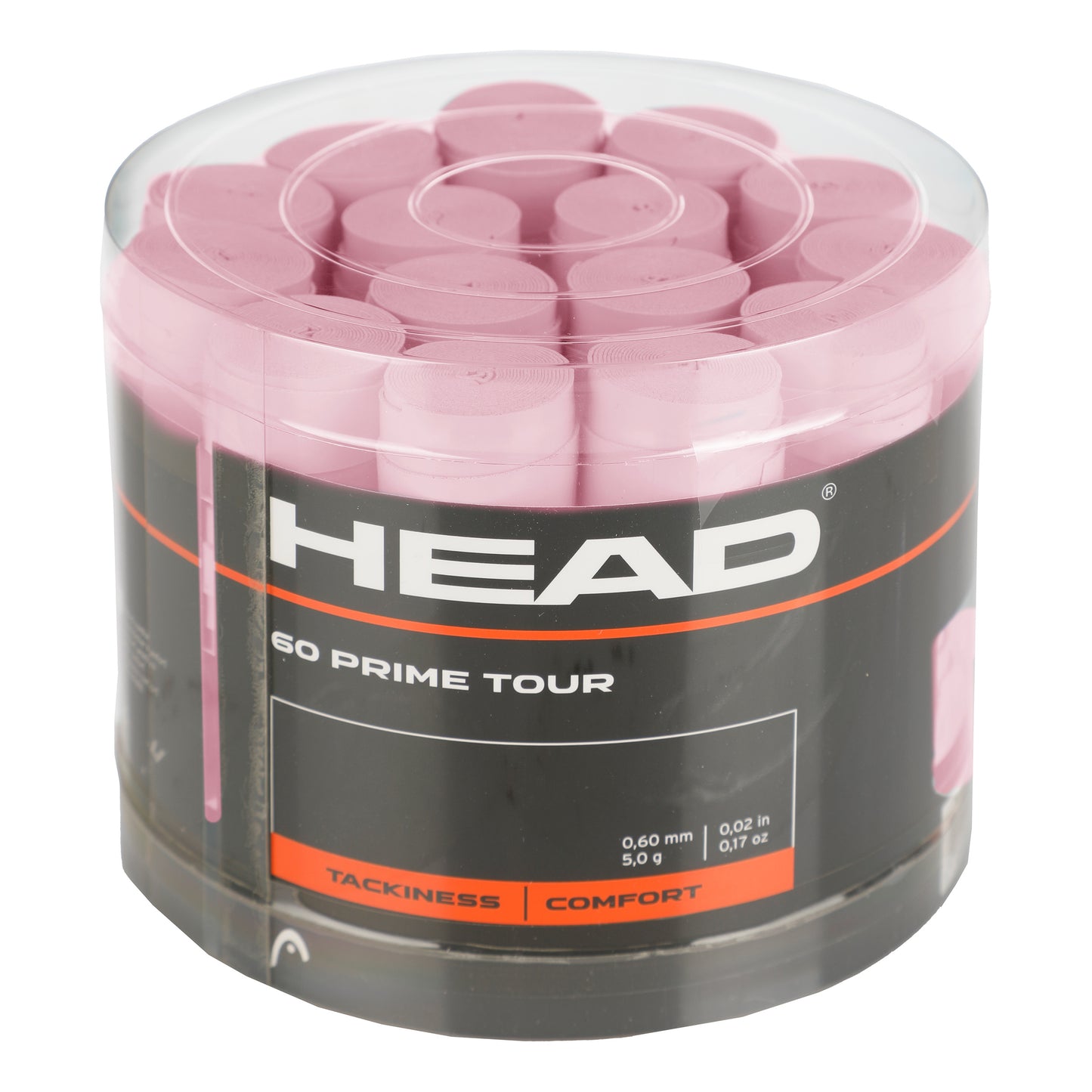HEAD Prime Tour Verpakking 60 stuks - roze HEAD Prime Tour Verpakking 60 stuks - roze