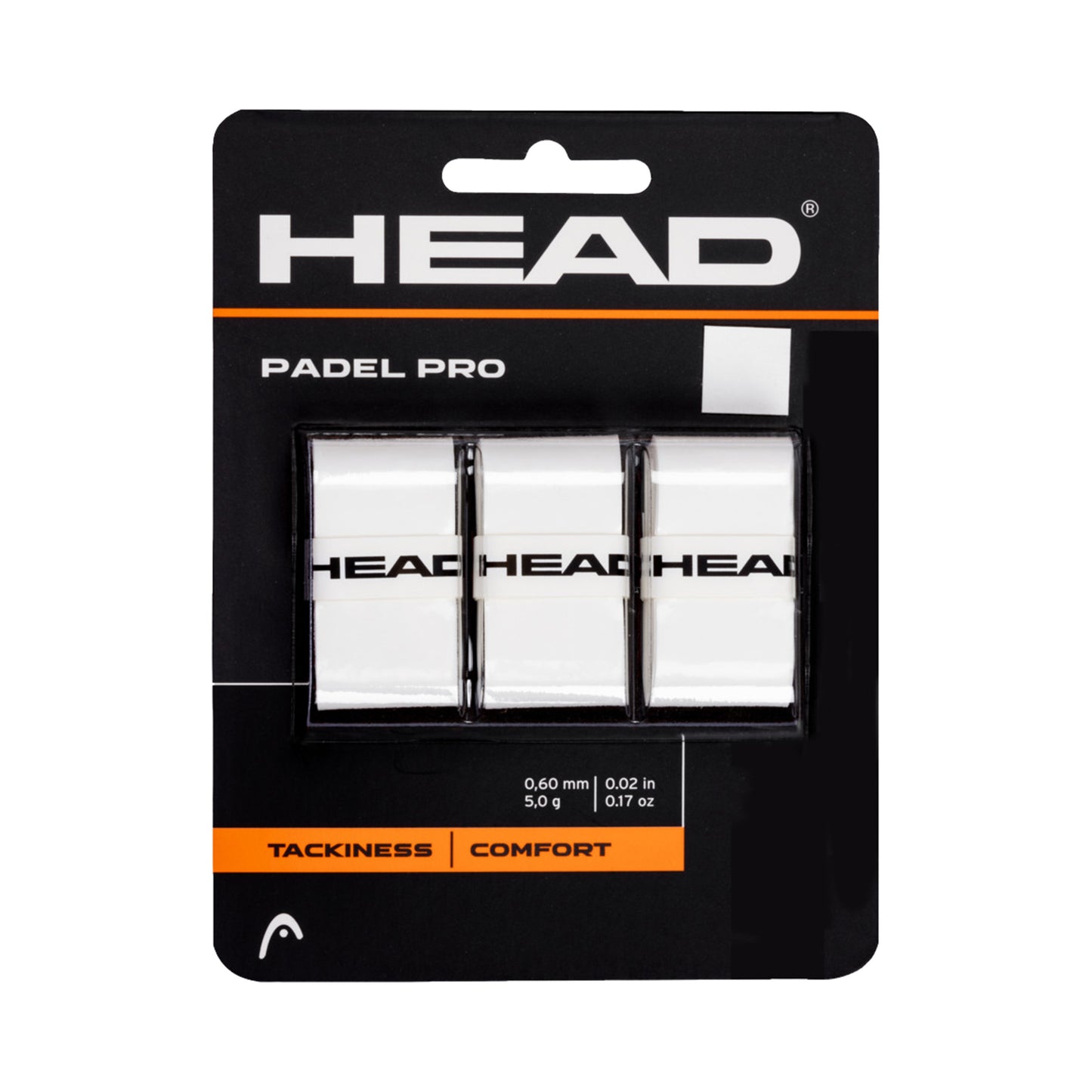 HEAD Padel Pro Verpakking 3 stuks - wit HEAD Padel Pro Verpakking 3 stuks - wit
