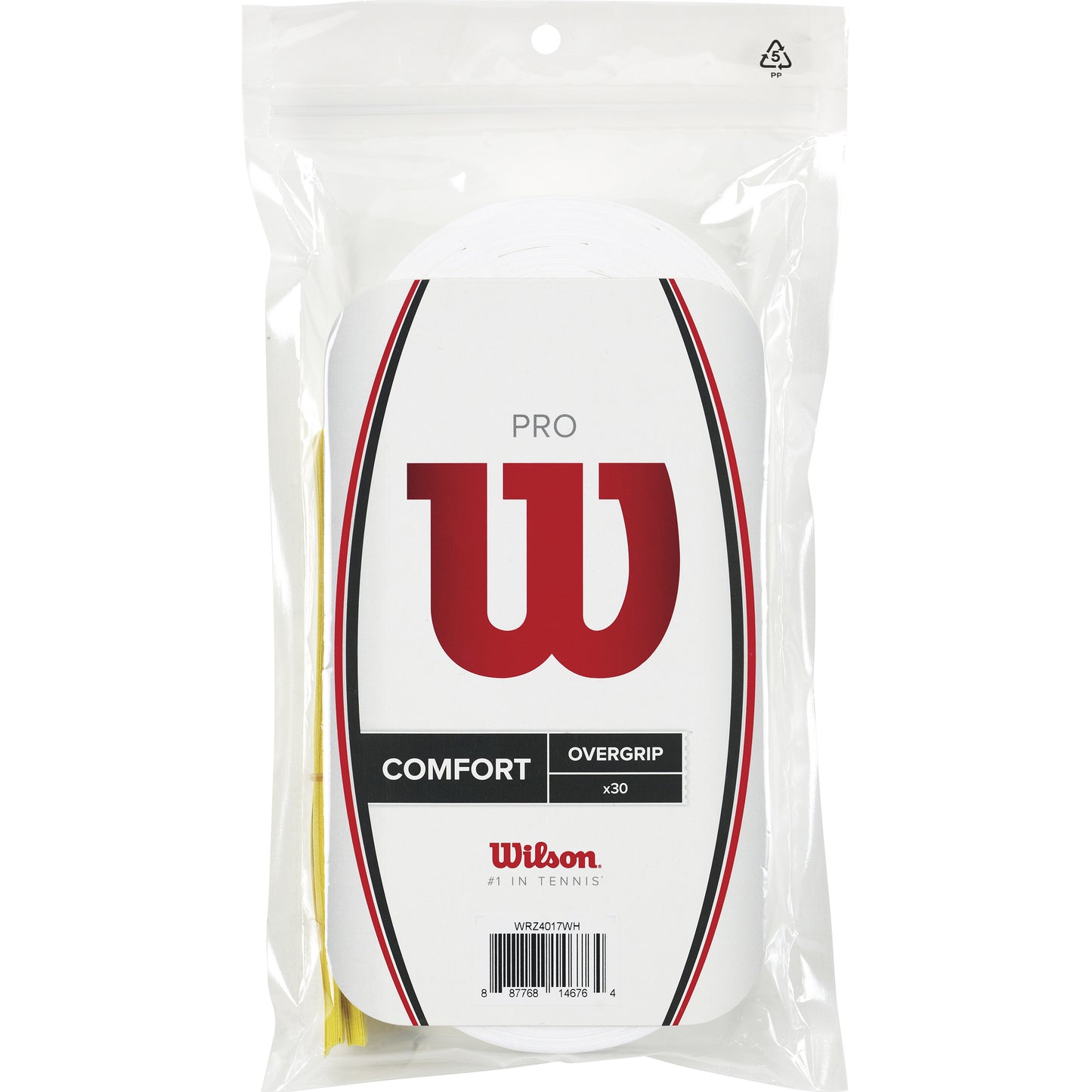 Wilson Pro Overgrip Verpakking 30 Stuks-Wit Wilson Pro Overgrip Verpakking 30 Stuks-Wit