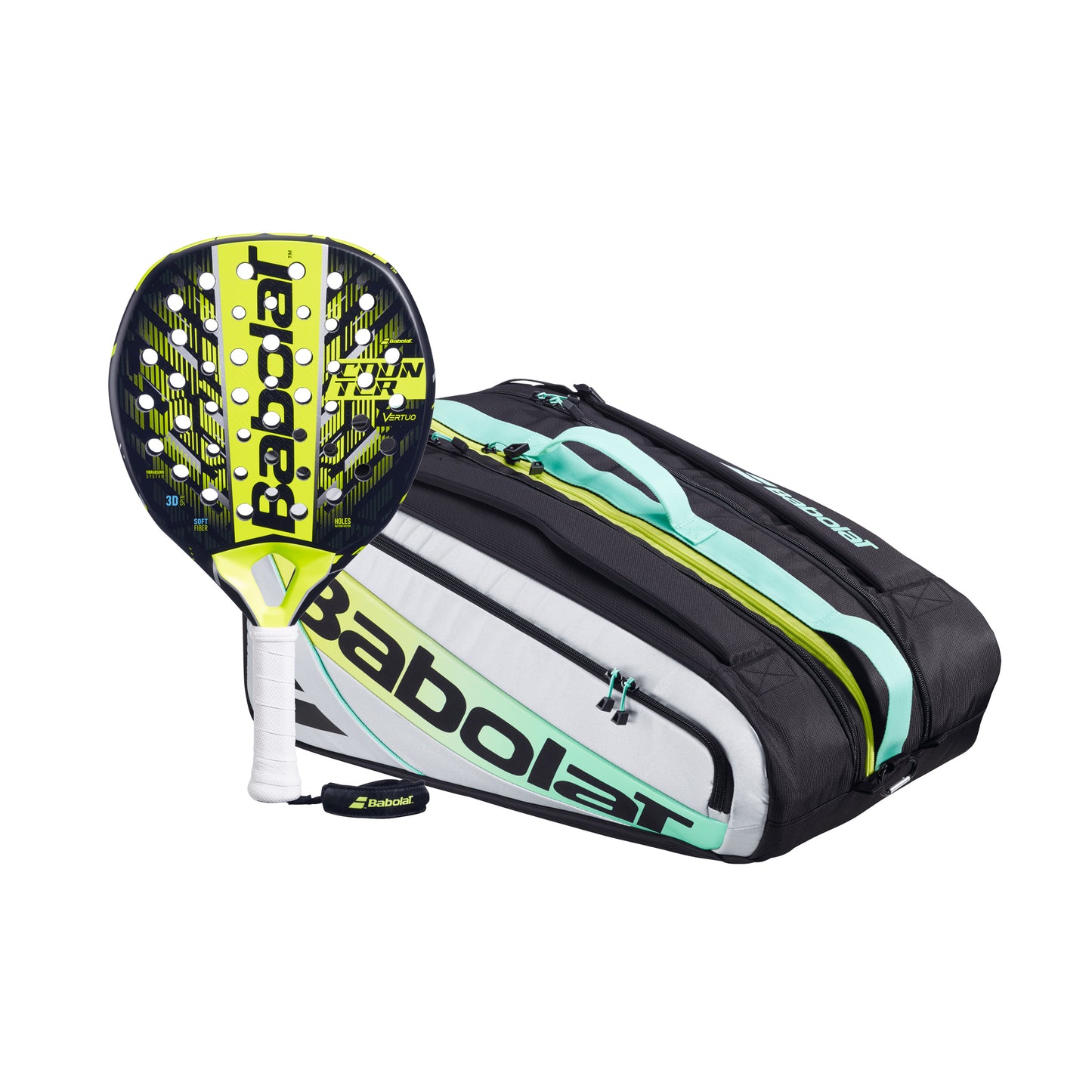Babolat Counter Vertuo 2025 + sac de tennis Babolat Counter Vertuo 2025 + sac de tennis
