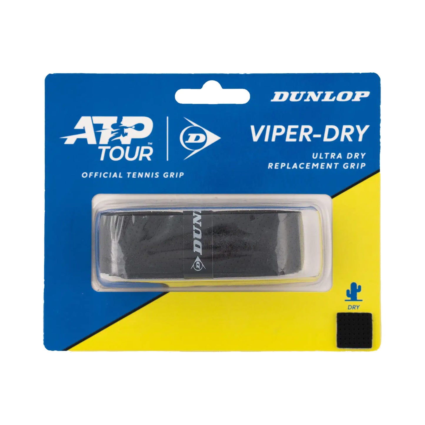 Dunlop ATP Viperdry Replacement Grip Pack 1 unité - noir Dunlop ATP Viperdry Replacement Grip Pack 1 unité - noir