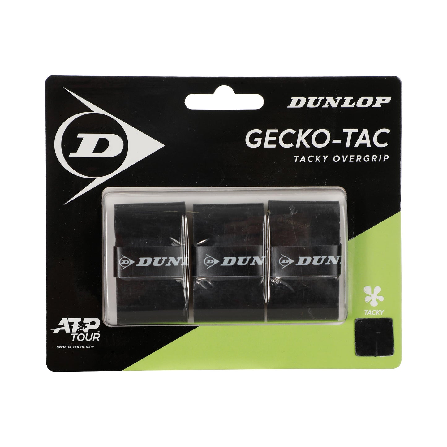 Dunlop Gecko-Tac Verpakking 3 stuks - zwart Dunlop Gecko-Tac Verpakking 3 stuks - zwart