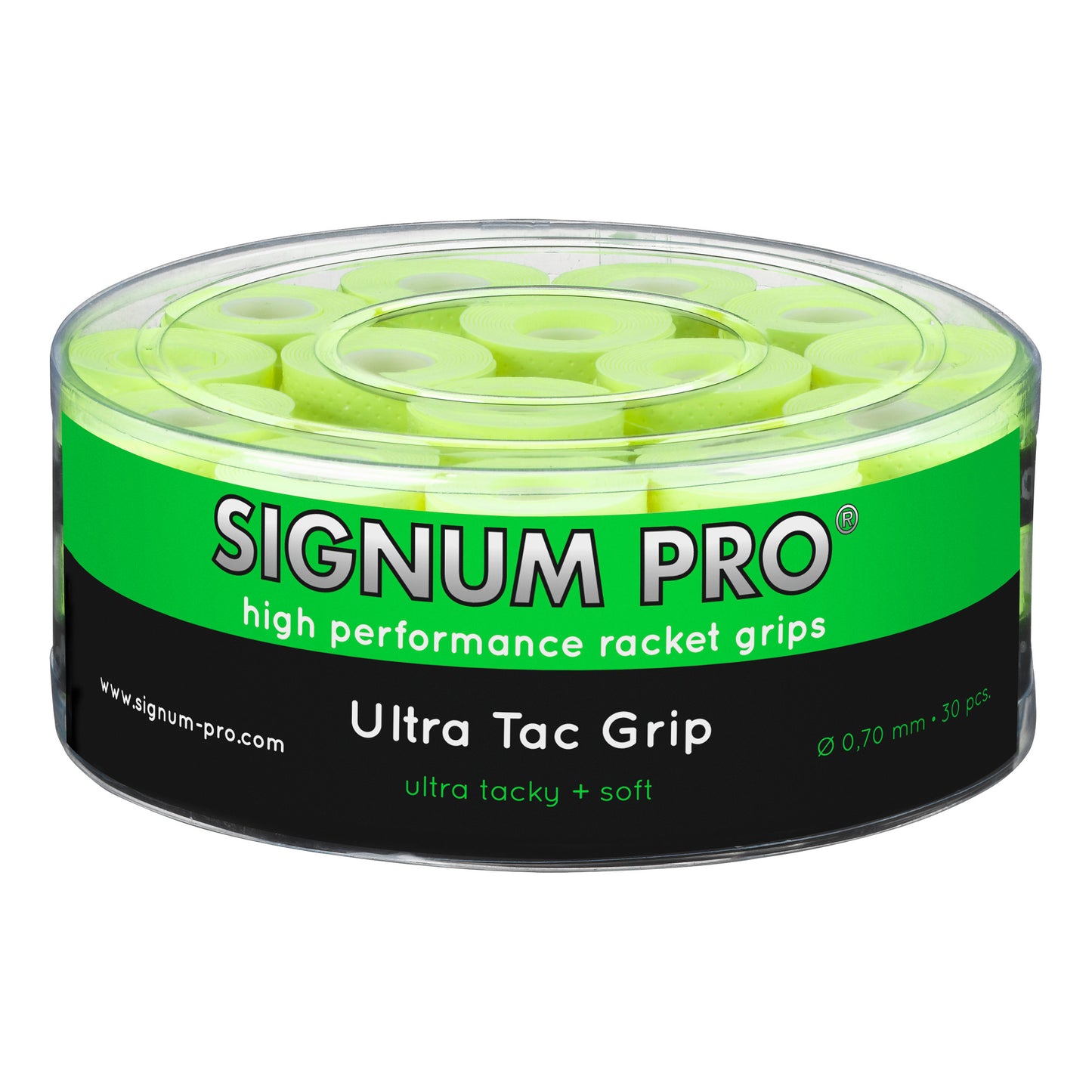 Signum Pro Ultra Tac Grip Verpakking 30 Stuks-Geel Signum Pro Ultra Tac Grip Verpakking 30 Stuks-Geel