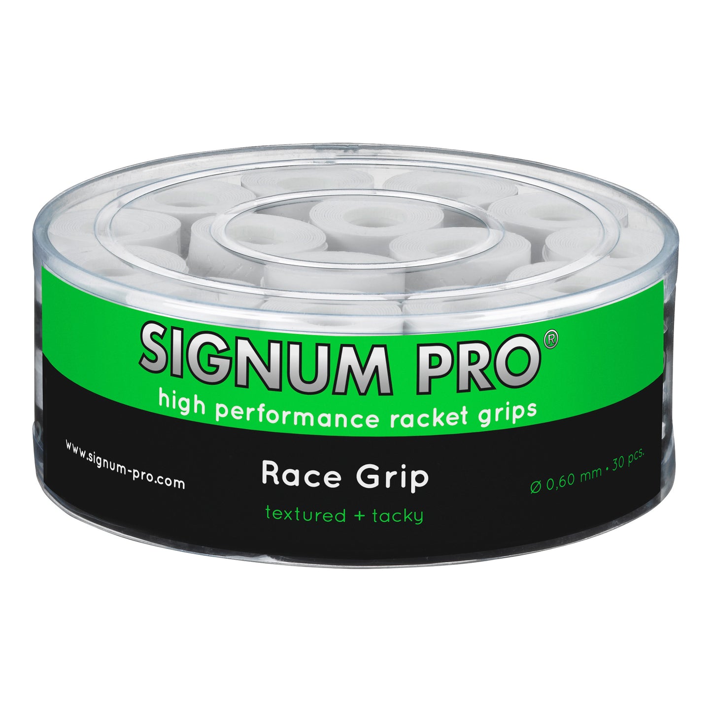 Signum Pro Race Grip Pack De 30-Blanc Signum Pro Race Grip Pack De 30-Blanc