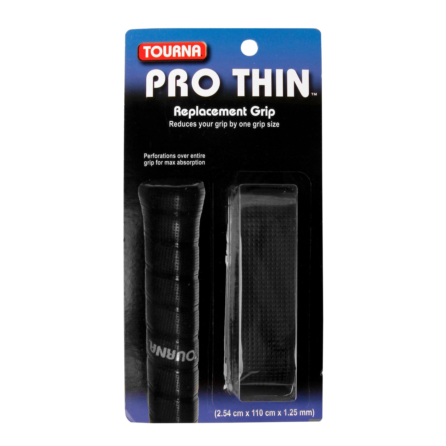 Tourna Pro Thin Grip Pack 1 Unité-Noir Tourna Pro Thin Grip Pack 1 Unité-Noir