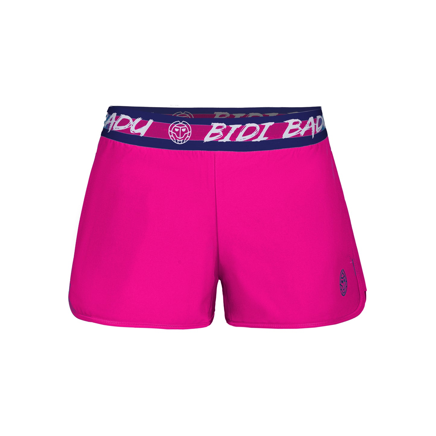 BIDI BADU Tiida Tech 2in1 Shorts Dames - pink, donkerblauw BIDI BADU Tiida Tech 2in1 Shorts Dames - pink, donkerblauw
