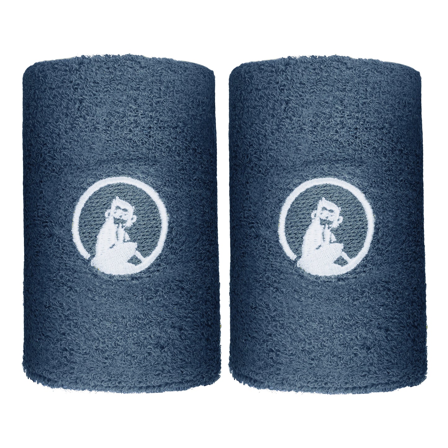 Quiet Please Poignet Pack de 2 unités long - bleu Quiet Please Poignet Pack de 2 unités long - bleu
