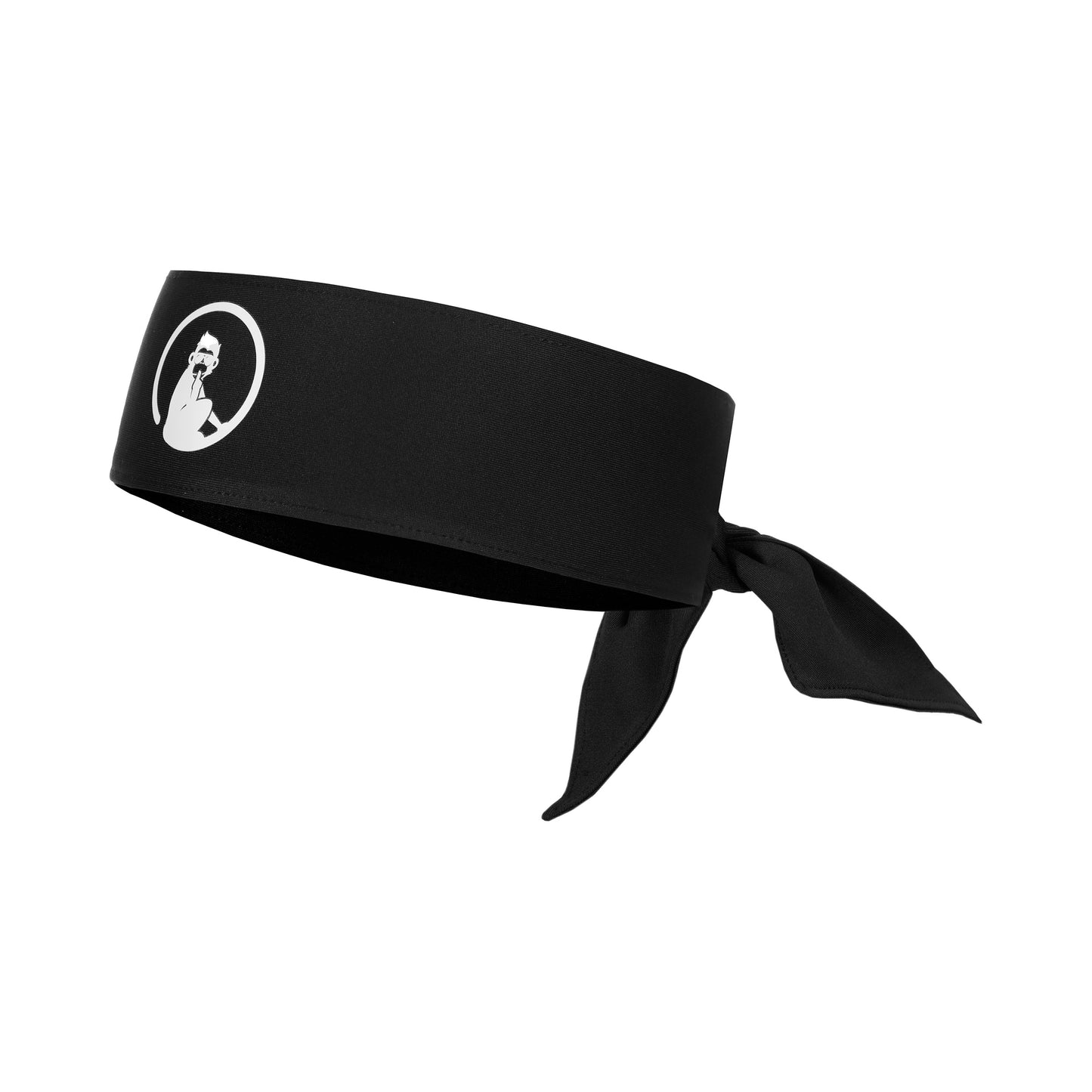 Quiet Please Court Bandana-Noir Quiet Please Court Bandana-Noir
