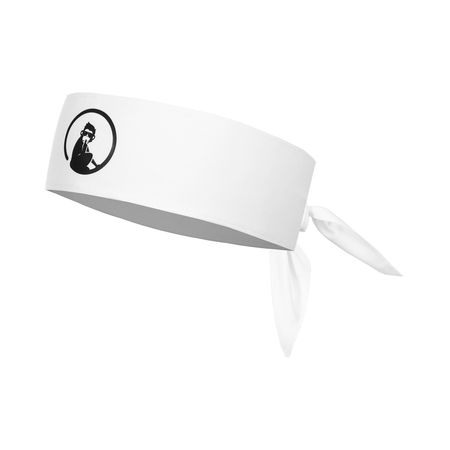 Quiet Please Court Bandana-Blanc Quiet Please Court Bandana-Blanc