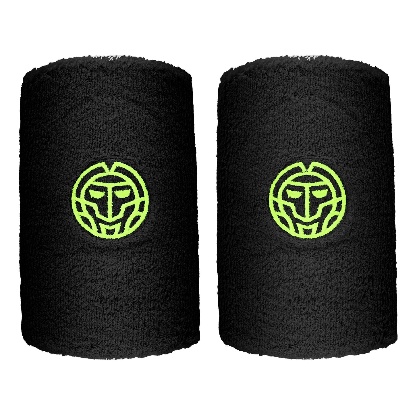 BIDI BADU Night Flash Poignet Pack de 2 unités long - noir, jaunes fluo BIDI BADU Night Flash Poignet Pack de 2 unités long - noir, jaunes fluo