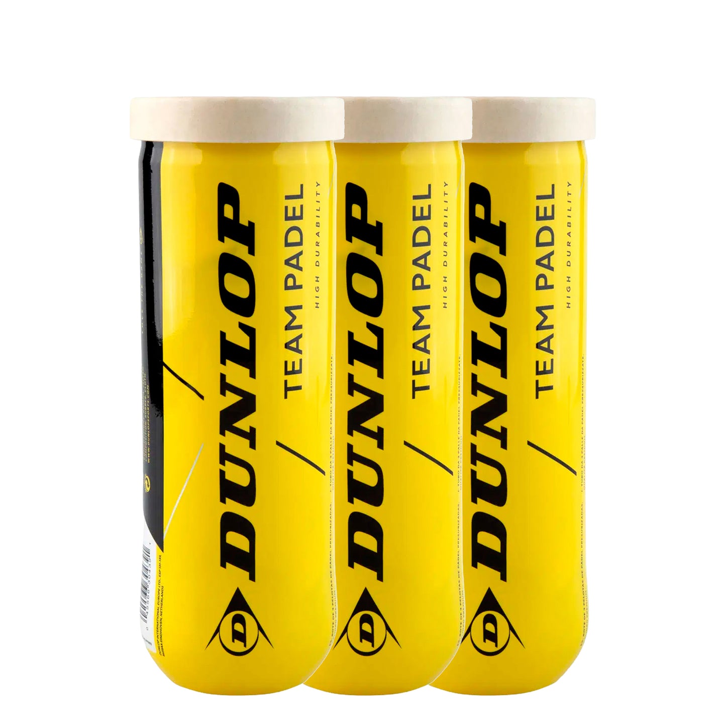 Dunlop Team Padel 3 Tubes de 3 Dunlop Team Padel 3 Tubes de 3