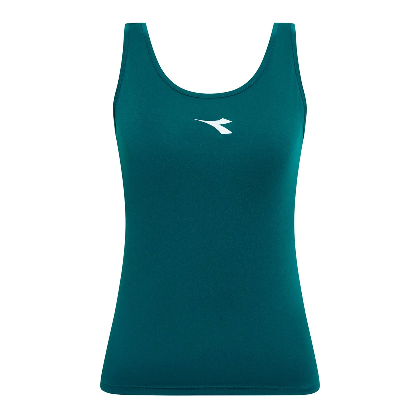 Diadora Court Tanktop Dames-donkergroen Diadora Court Tanktop Dames-donkergroen