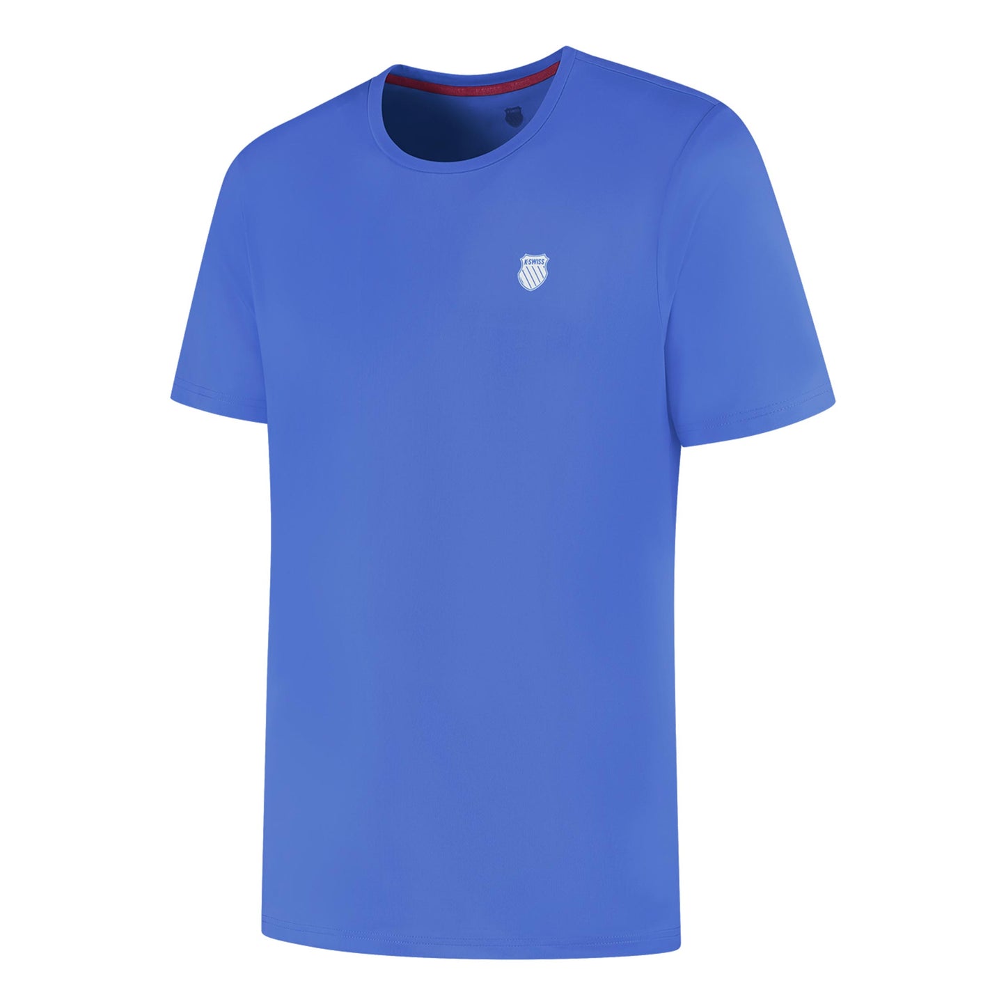 K-Swiss Hypercourt Basic T-shirt Heren - blauw K-Swiss Hypercourt Basic T-shirt Heren - blauw