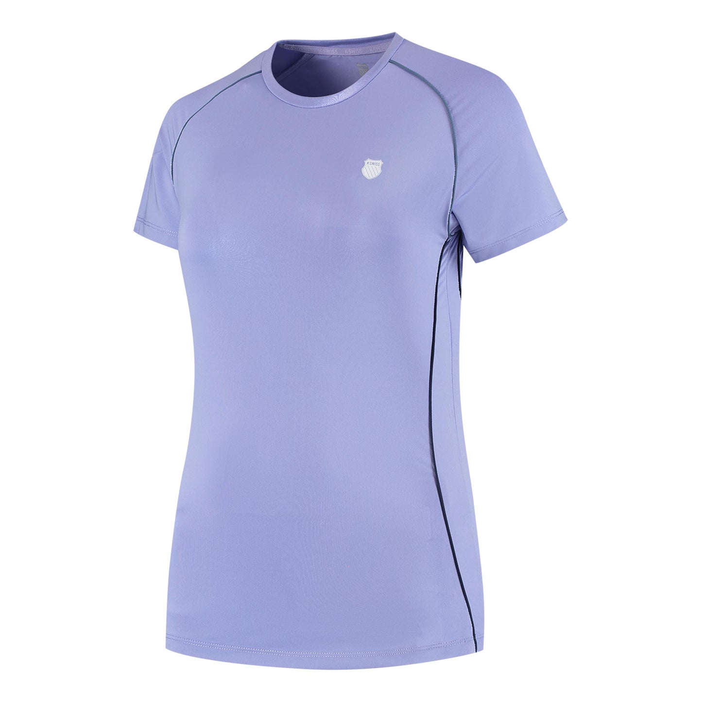 K-Swiss Hypercourt Basic T-shirt Femmes - lilas K-Swiss Hypercourt Basic T-shirt Femmes - lilas