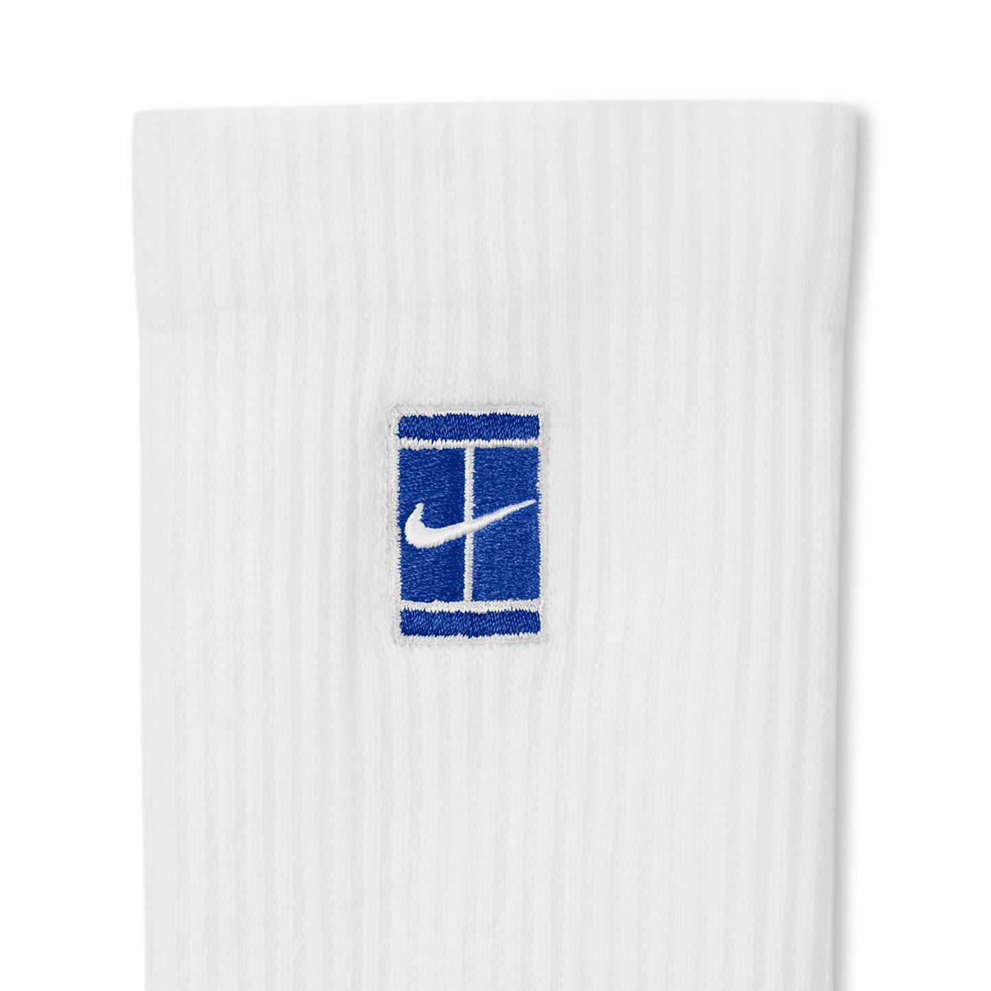 Nike Crew Chaussettes de tennis Pack de 3 Unisex - blanc, bleu Nike Crew Chaussettes de tennis Pack de 3 Unisex - blanc, bleu