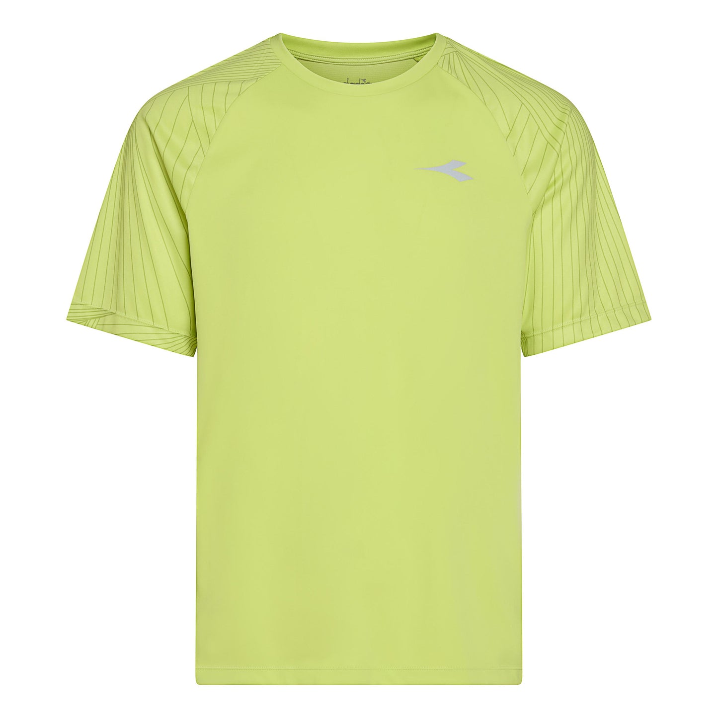 Diadora Court T-shirt Heren - limoen Diadora Court T-shirt Heren - limoen