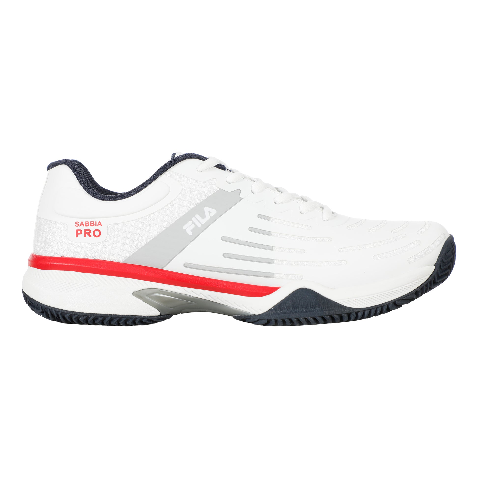 Fila Sabbia Pro Gravelschoen Heren-Wit,Rood