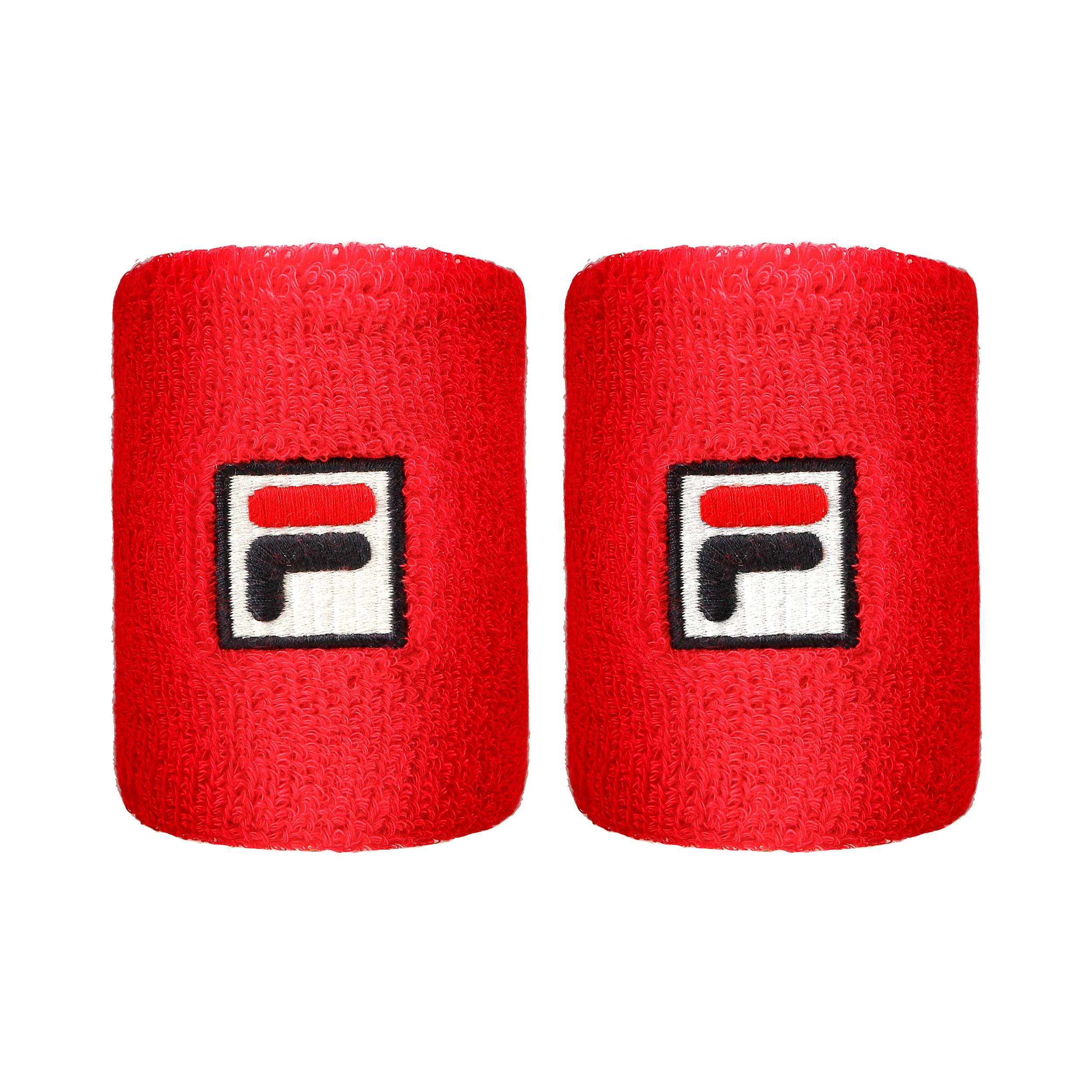 Fila Osten Poignet Pack de 2 unités Unisex - rouge, blanc