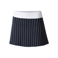 Anna Rok Dames - donkerblauw, wit