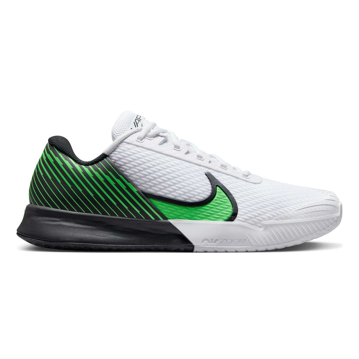 Nike Air Zoom Vapor Pro 2 Allcourt schoen Heren - wit, neongroen