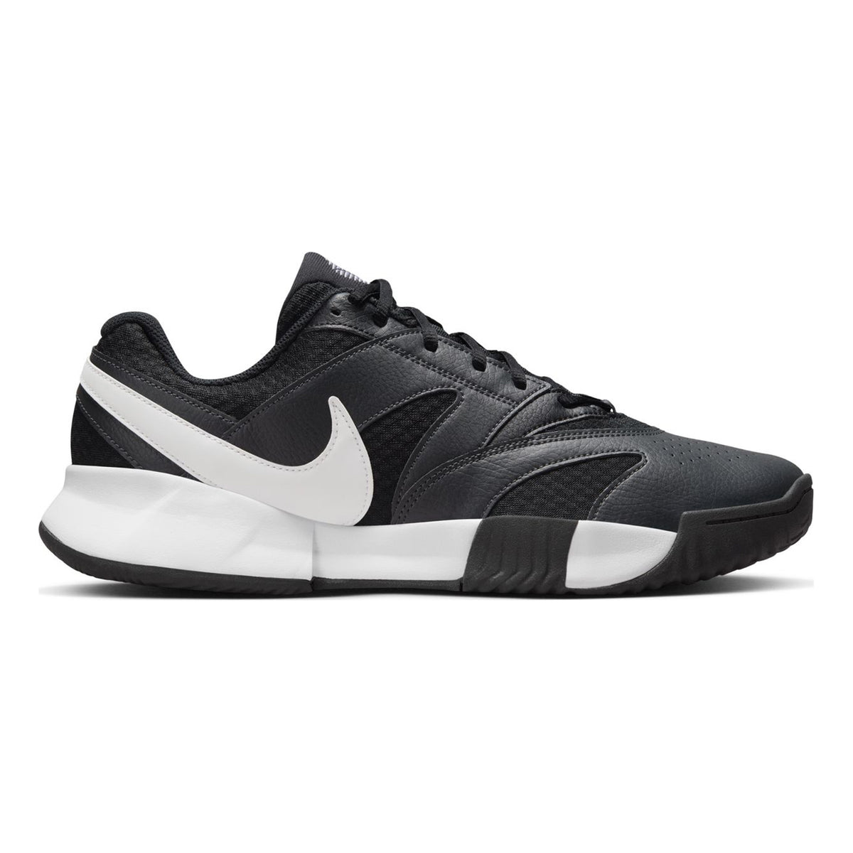 Nike Court Lite 4 Gravelschoen Heren-Zwart,Wit