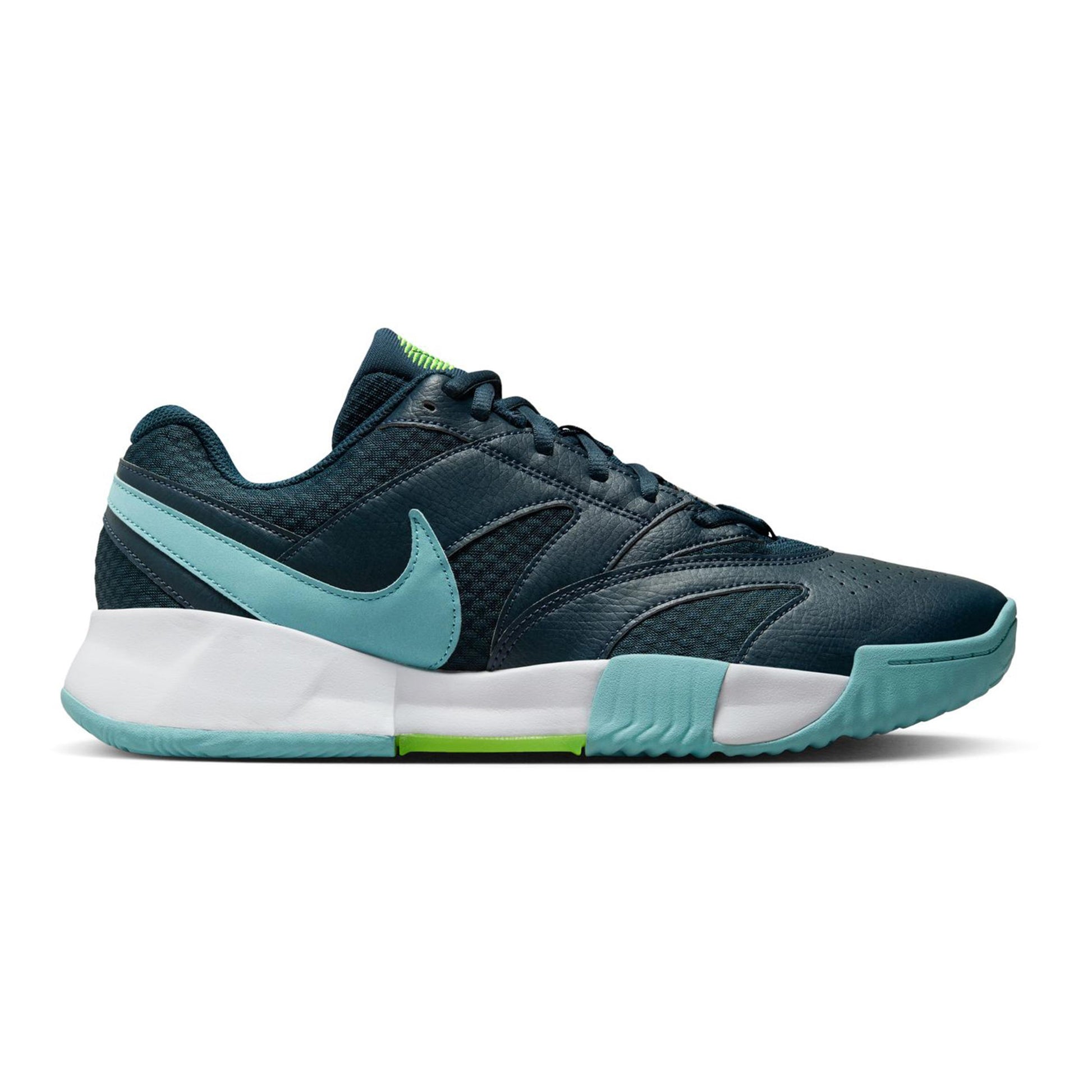 Nike Court Lite 4 Gravelschoen Heren - donkerblauw, turkoois