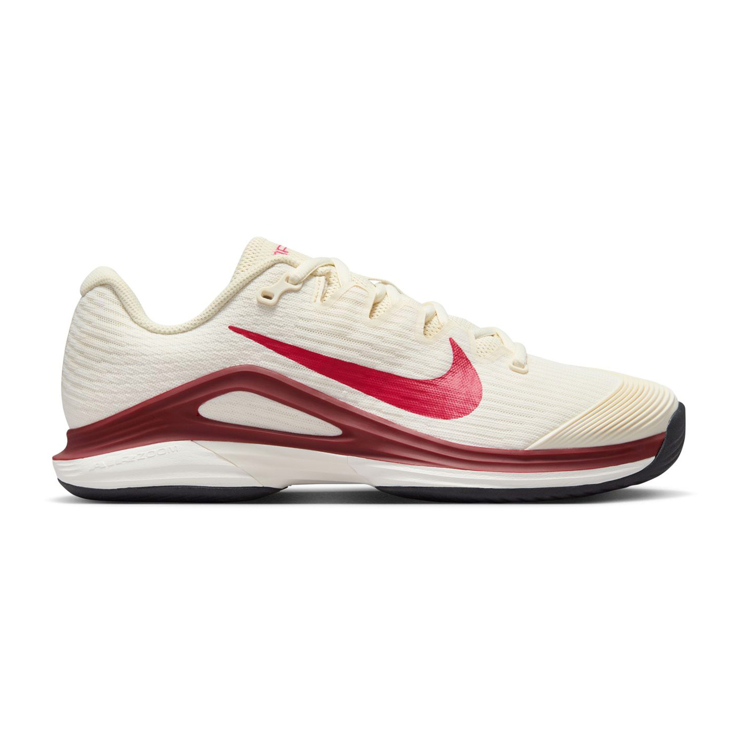 Nike Vapor 12 Chaussures Toutes Surfaces Femmes-Crème,Rouge