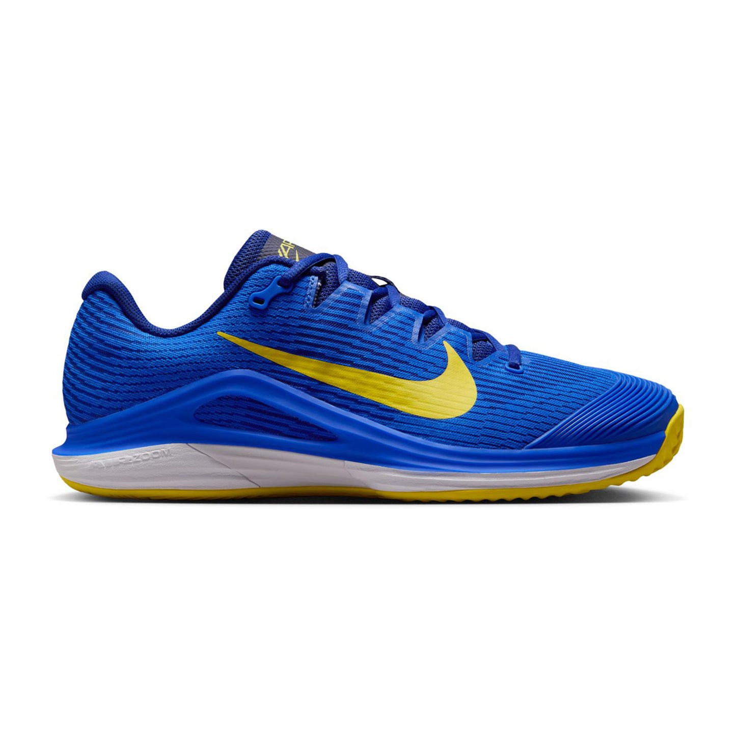 Nike Zoom Vapor 12 Chaussure terre battue Hommes-bleu, jaune