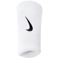 Swoosh Doublewide Zweetband Verpakking 2 Stuks-Wit,Zwart