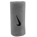 Swoosh Doublewide Zweetband Verpakking 2 Stuks-Lichtgrijs,Zwart