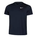 Dri-Fit Victory Court T-shirt Heren - donkerblauw,