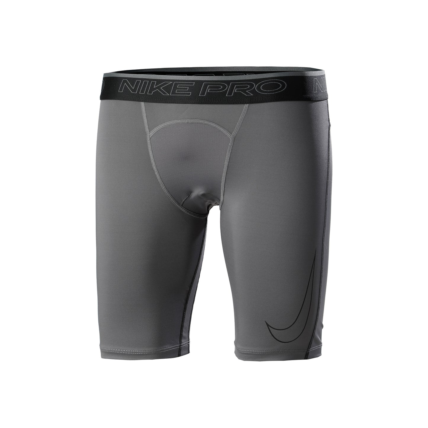 Nike Dri-Fit Pro Long Collant De Course Hommes-Gris,Noir