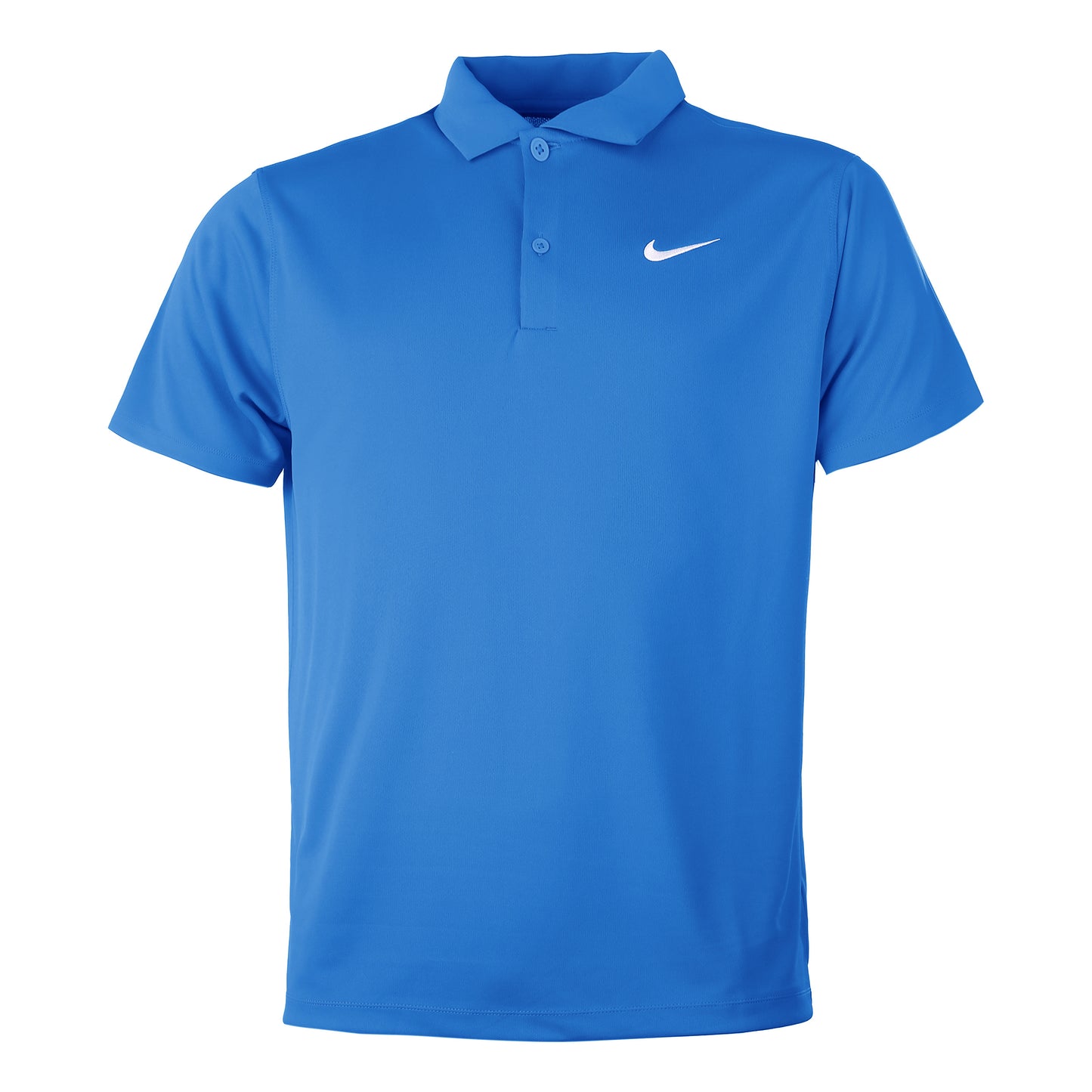 Nike Dri-Fit Victory Court Solid Polo Hommes - bleu, blanc