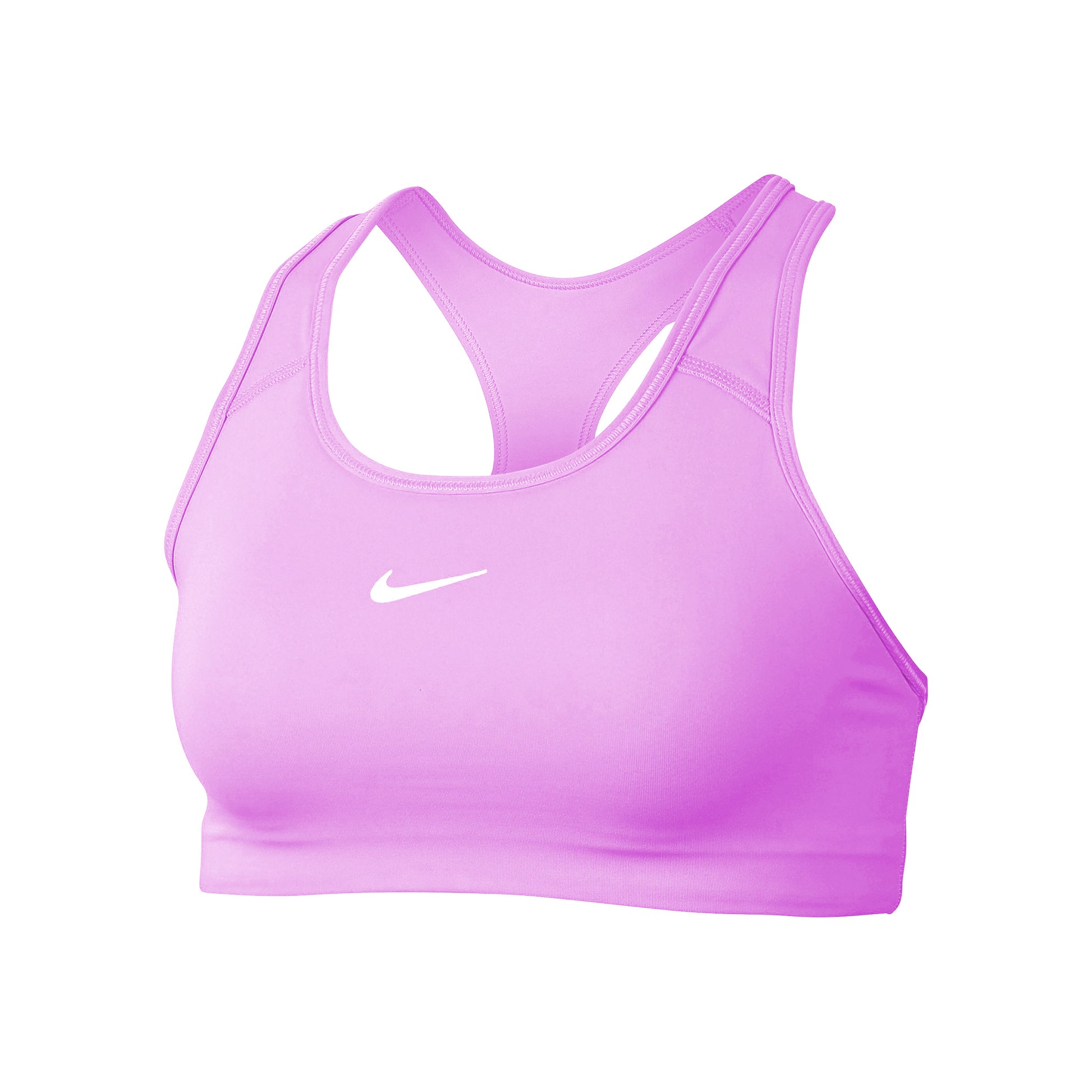 Nike Dri-Fit Swoosh Sport-bh Dames - paars,