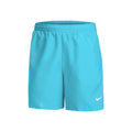 Big Shorts Jongens - lichtblauw, wit