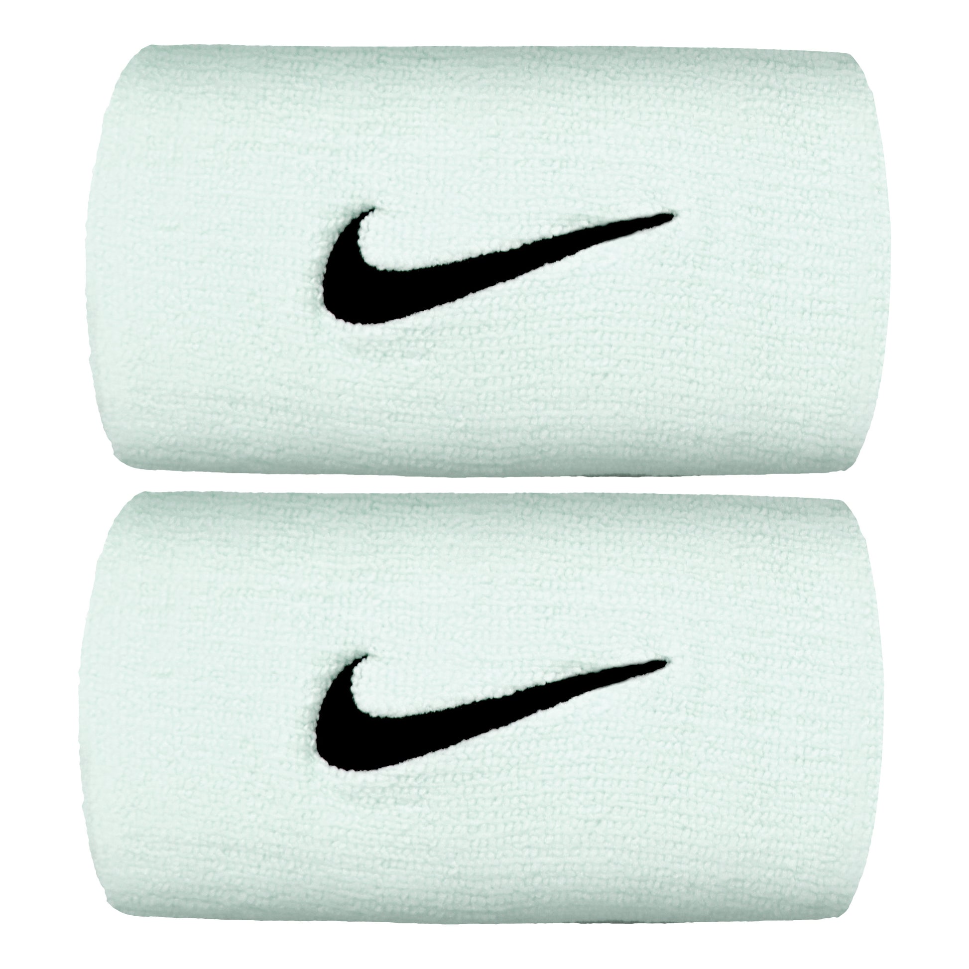 Nike Premier DW Zweetband Verpakking 2 stuks lang - lichtgroen, zwart