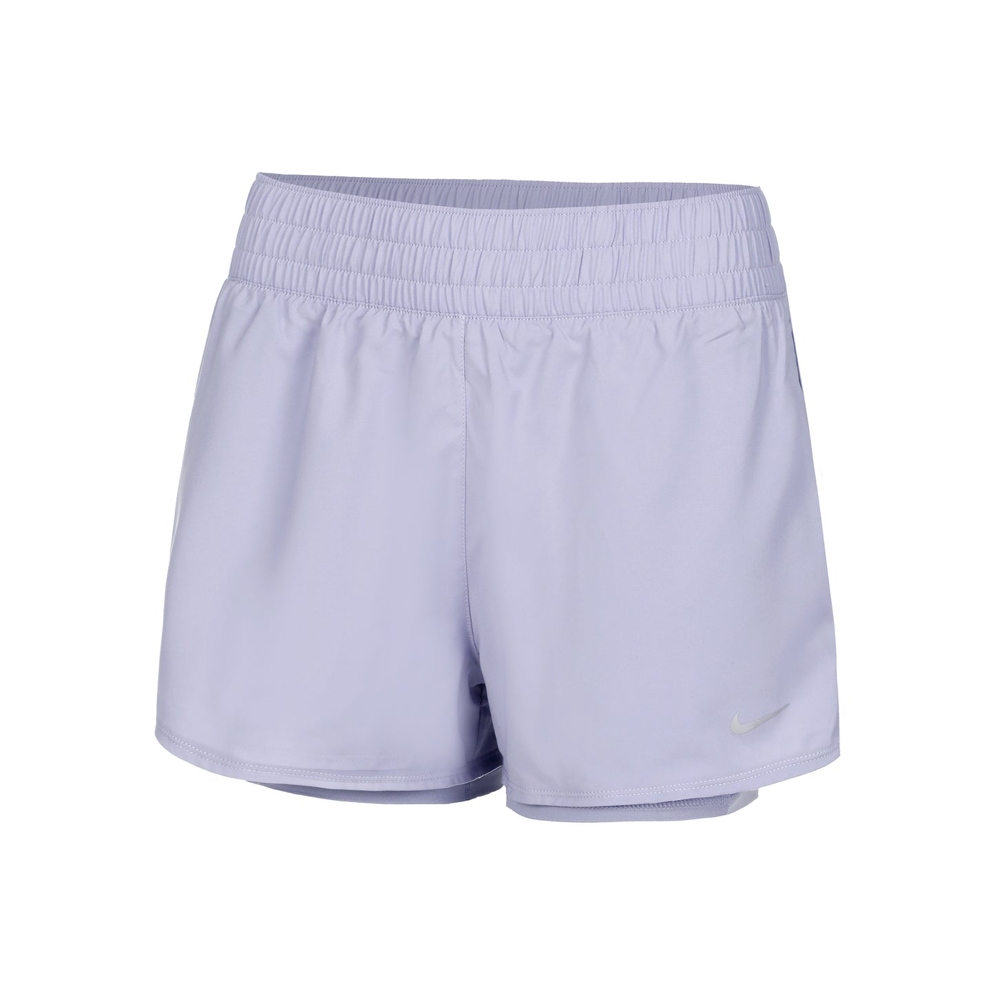 Nike Dri-Fit One High Rise 2in1 3in Shorts Femmes - lilas