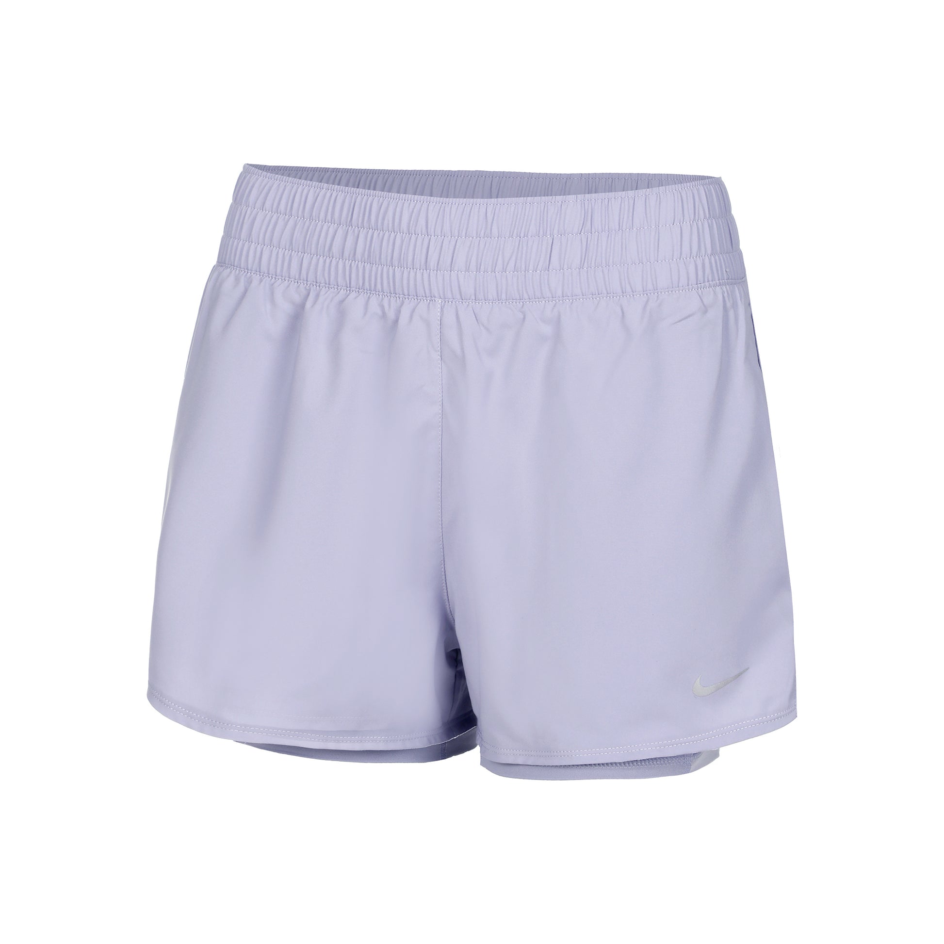 Nike Dri-Fit One High Rise 2in1 3in Shorts Femmes - lilas