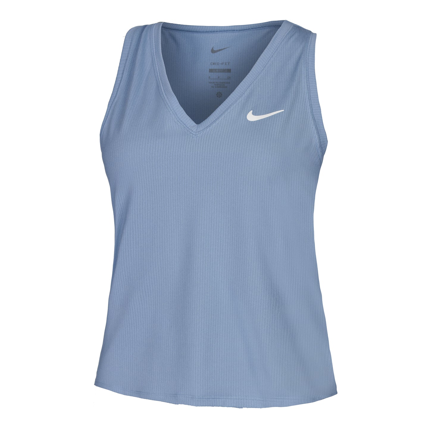 Nike Dri-Fit Victory Court Tanktop Dames - blaugrau,