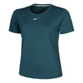 Dri-Fit One STD T-shirt Dames - petrolblauw,