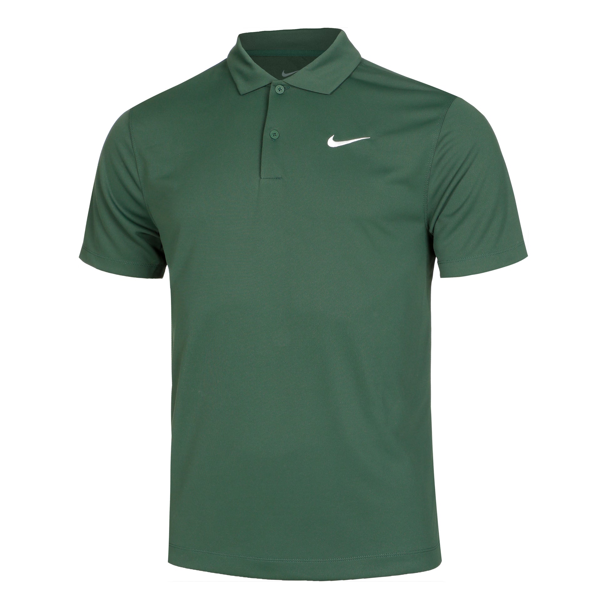 Nike Dri-Fit Victory Court Solid Polo Heren - donkergroen