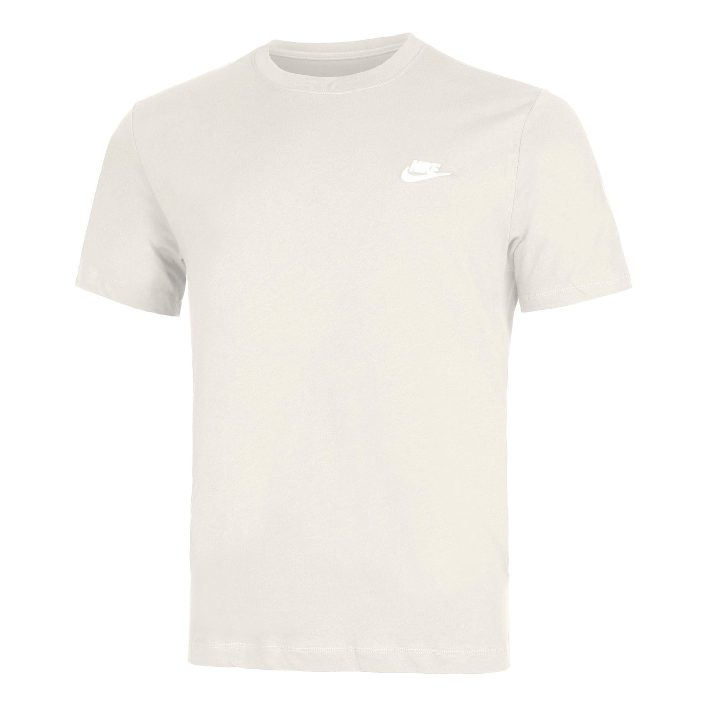 Nike Sportswear Club T-shirt Heren - crème,