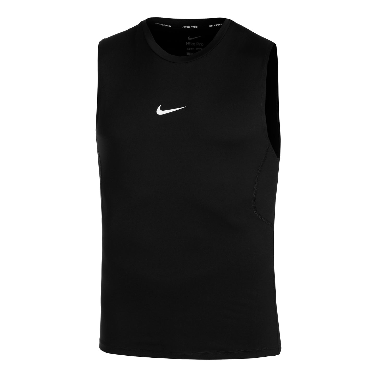 Nike Dri-Fit Pro Fitness Tanktop Heren - zwart,