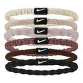 Flex Hair Tie Haarband Verpakking 6 stuks Unisex - crème, zwart